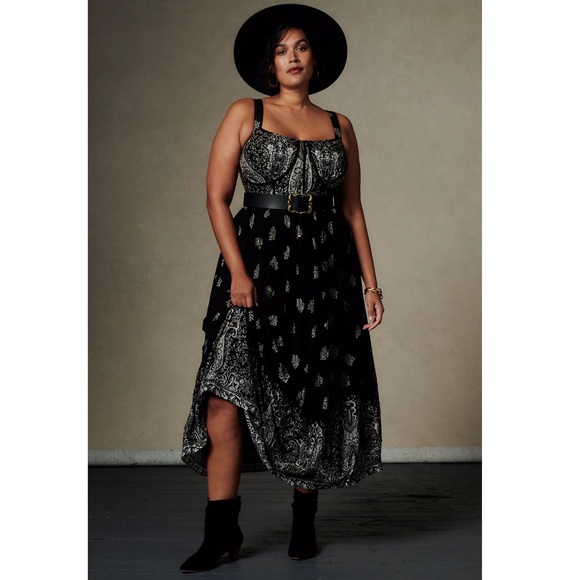 Anthropologie Dresses & Skirts - ✨ SALE Anthropologie Forever That Girl Beaded Floral Midi Dress ✨